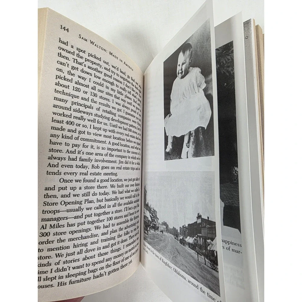 Sam Walton Made in America Autobiography Walmart Entrepreneur Beginning Business